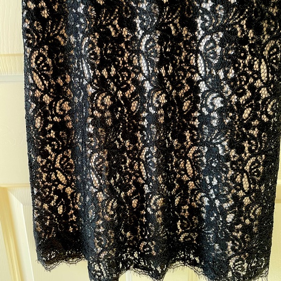 Brand new White House Black Market strapless black lace dress 🖤💥 - Picture 2 of 12